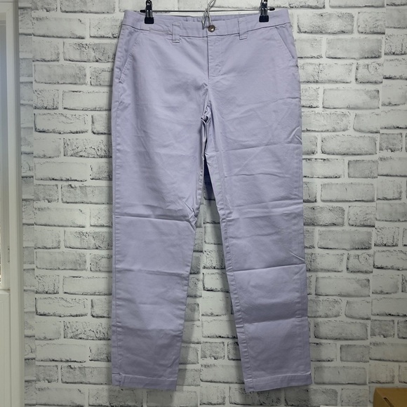 GAP Light Purple Broken in Straight Leg Khakis 6 - Picture 1 of 7